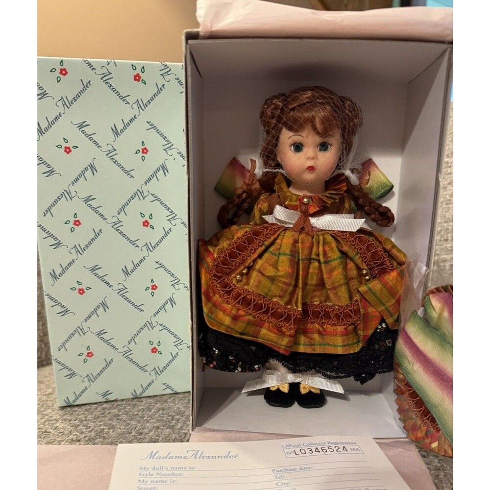 Sensational 2004 Vintage Madame Alexander 8" Little Women Doll Jo 33385 NIOB